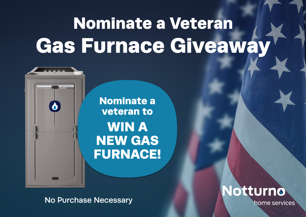 Veterans Day Gas Furnace Giveaway 2024